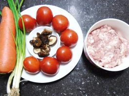 Cách làm cà chua nhồi thịt sốt cà nóng hổi ăn ngon khó cưỡng-1