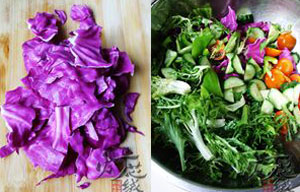 Salad trộn 5 loại rau mát ruột cả ngày - 3