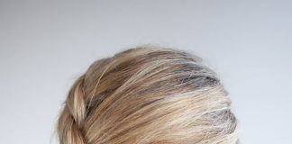 Tóc tết lệch thái dương lãng mạn vào mùa thu - 1