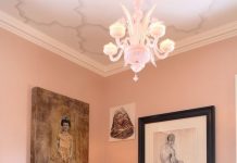 “Khoác áo” hồng quyến rũ cho ngôi nhà ấm bừng ngày đông