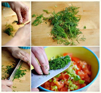 Cách làm salad cà chua kiểu Ma rốc lạ miệng cho bữa trưa - 4