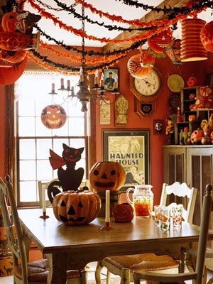 Ý tưởng trang trí Halloween trong nhà