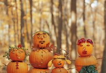 Trang trí nhà bằng bí ngô cùng đón Hallowen - 1