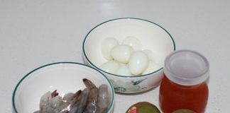 Tôm rim trứng cút cả nhà ngon cơm - 1