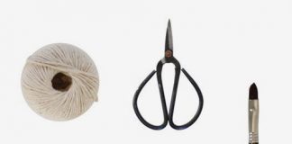 Hướng dẫn làm miếng lót nồi đơn giản từ hạt cườm gỗ - 1