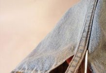 Hướng dẫn làm vòng tay xoáy độc đáo từ quần bò Hướng dẫn làm vòng tay xoáy độc đáo từ quần bò - 1