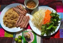 Ăn tối nhẹ với nem cuốn nem trước giờ countdown - 1