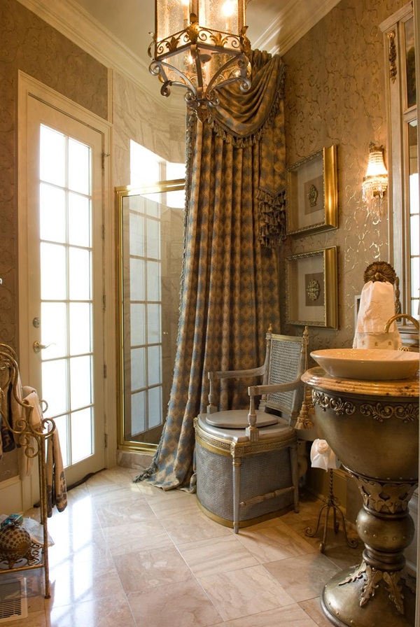 Tân trang phòng tắm theo phong cách vintage - 2
