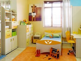 chú ý phong thủy cho phòng trẻ