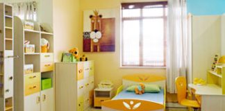 chú ý phong thủy cho phòng trẻ