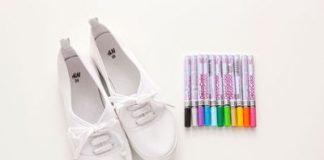 Cách trang trí giày vải họa tiết năng động đón Tết - 1