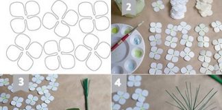 Cách làm bình hoa cẩm tú cầu bằng giấy tặng đằng ấy - 1