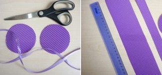 Cách làm hộp quà bằng giấy màu tím tinh tế, sang trọng - 1