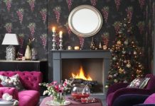 10 ý tưởng trang trí phòng khách trong mùa Giáng Sinh - 1