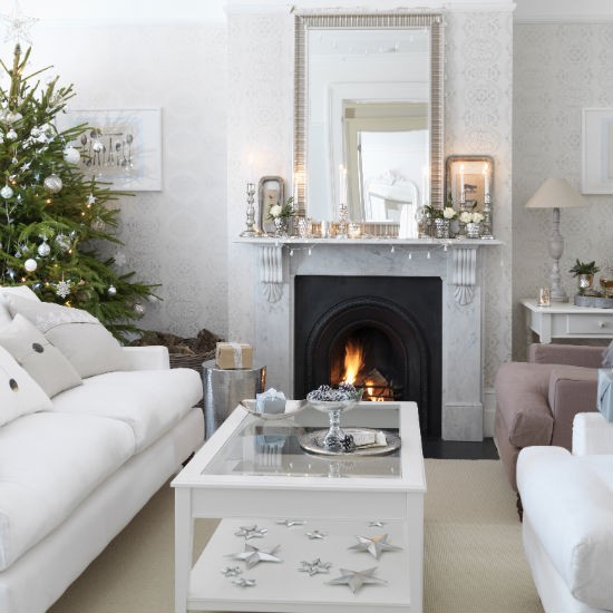 10 ý tưởng trang trí phòng khách trong mùa Giáng Sinh - 2