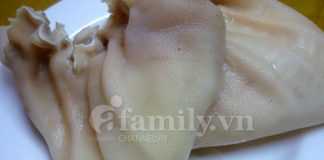 Hướng dẫn làm món tai lợn ngâm mắm - 1
