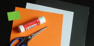 Cách trang trí cho Halloween từ giấy nhanh cho ngày áp chót1