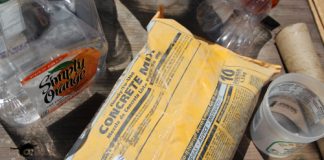 Tự đúc chậu cây bằng bê tông - 1