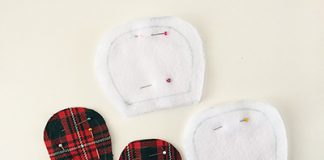 'Mang gấu bắc cực vào vòng tay' với cách may gối vuông1