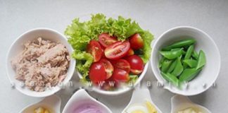 Hướng dẫn làm salad sắc màu ăn giảm cân - 1