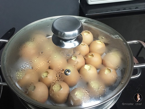 Cách làm trứng gà nướng kiểu Thái Lan7