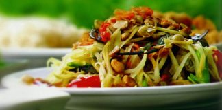 Khám phá các món ăn chơi đa vị, Ẩm thực, mon an choi, goi du du Lao, goi kho bo Viet Nam, som Tam Thai, kho bo, goi, am thuc, mon ngon de lam, mon ngon