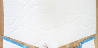 Trang trí cây thông Noel với thảm trải sàn - 1