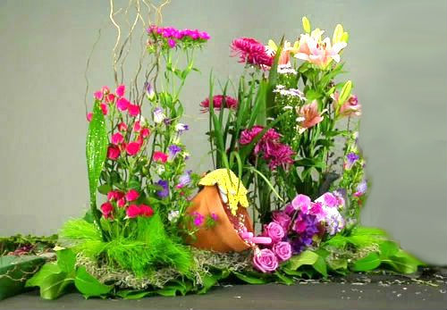 Tự tạo vườn hoa mini trang trí nhà - Archi