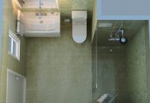 Thiết kế phòng tắm trong căn hộ chung cư - 1