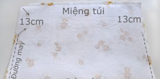 Khéo tay may túi xách quai gỗ đẹp như đi mua 4