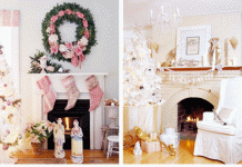 Rực rỡ lò sưởi cho phòng khách trong ngày noel Rực rỡ lò sưởi cho phòng khách trong ngày noel - 4