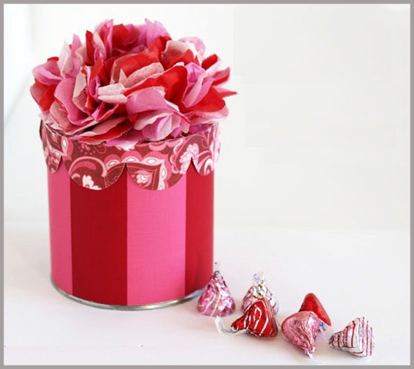 Cách làm hộp đựng kẹo chocolate ngọt ngào ngày Valentine - 8