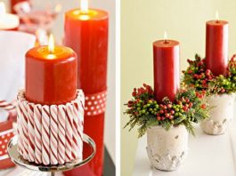 trang trí phòng bếp giáng sinh