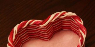 Cách làm khay đựng đồ hình trái tim cực yêu - 6