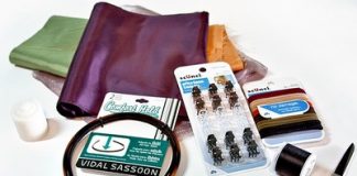 Làm hoa vải đơn giản mà xinh xắn trang trí phụ kiện cho mái tóc 2