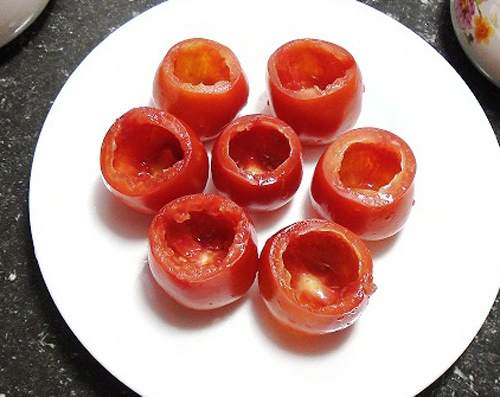 Cách làm cà chua nhồi thịt sốt cà nóng hổi ăn ngon khó cưỡng-5