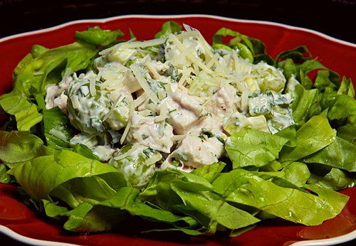 Cách làm salad nho thịt gà chống ngán cho bữa cơm Tết - 12