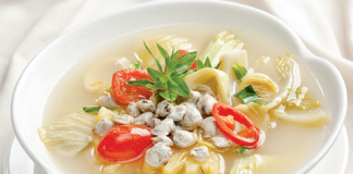 Nấu canh chua hến dưa cải tuyệt ngon - 1