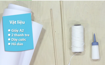 Cách làm diều giấy đơn giản nhất gọi về tuổi thơ 0