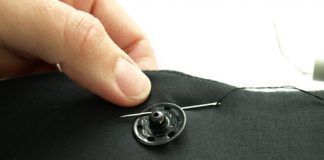 Học may vá cơ bản: Cách thùa khuy, đính nút, kết móc0