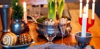 8 cách bày bàn ăn kiểu Âu cho bữa tối Giáng sinh - 1