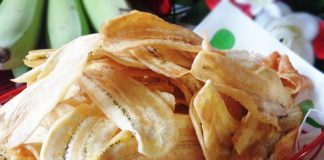 cách làm bim bim chuối 5