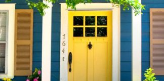 Mày mò sơn cửa đẹp cho hàng xóm 'lác mắt' - 1