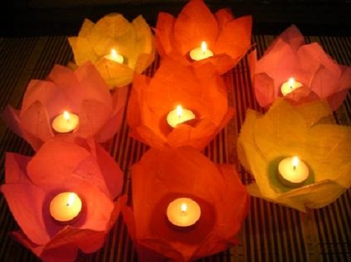 Cách làm đèn hoa đăng thả sông lung linh đón ngày lễ Vu Lan21