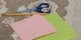 2 cách gấp hoa hồng bằng giấy ăn trang trí bàn tiệc - 1