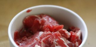 Nấu món thịt bò xào củ đậu - 1