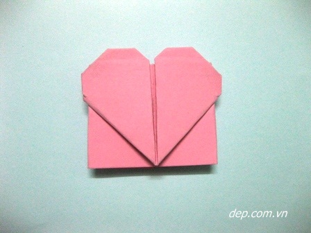 Kẹp sách trái tim Origami  - 21
