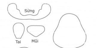 Tự chế kẹp tóc và dây buộc tóc tặng bé dịp Noel 3