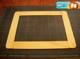 Hướng dẫn tự chế bảng gỗ nhỏ để học bài - 1