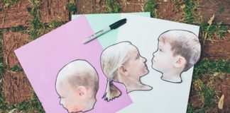 Hướng dẫn làm tranh bóng đổ để tặng bố - 1